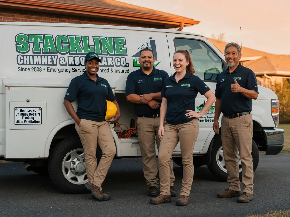 Chimney flashing repair company in Pleasant Plains, AR